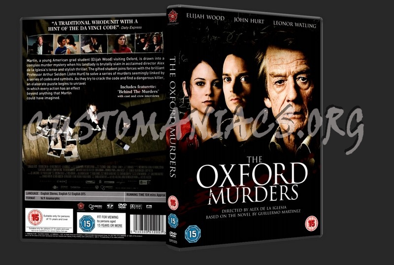 The Oxford Murders dvd cover