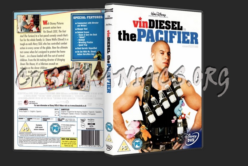 The Pacifier dvd cover