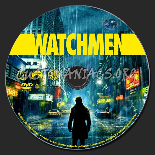 Watchmen dvd label