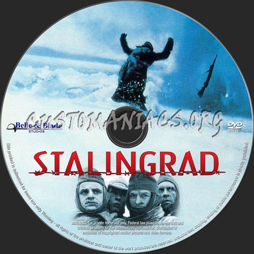 Stalingrad dvd label