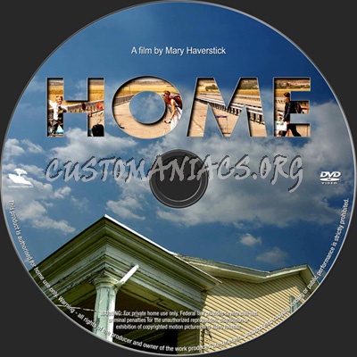 Home dvd label