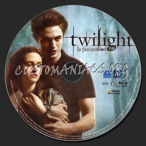 Twilight blu-ray label