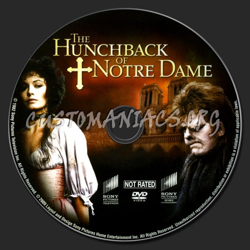 The Hunchback of Notre Dame dvd label