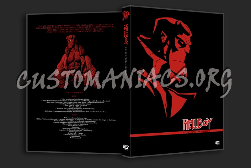 Hellboy dvd cover