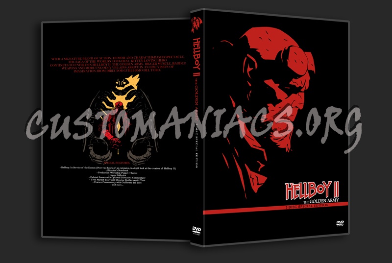 Hellboy 2 dvd cover
