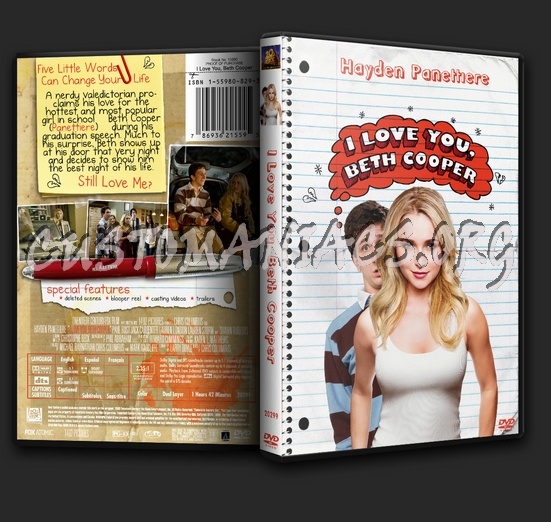 I Love You Beth Cooper dvd cover