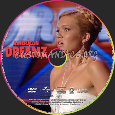 American Dreamz dvd label