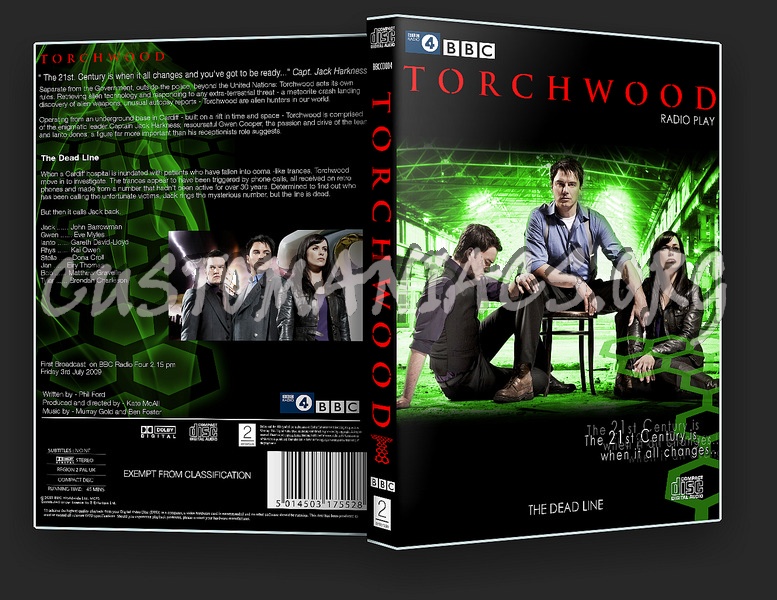 Torchwood: The Dead Line dvd cover