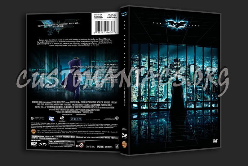 The Dark Knight dvd cover