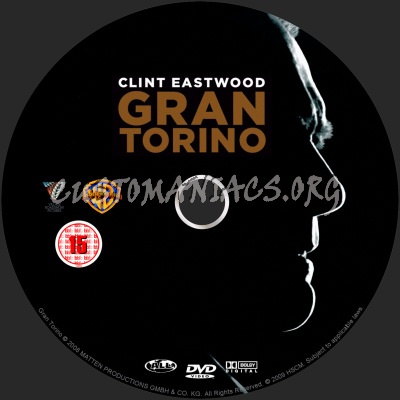 Gran Torino dvd label