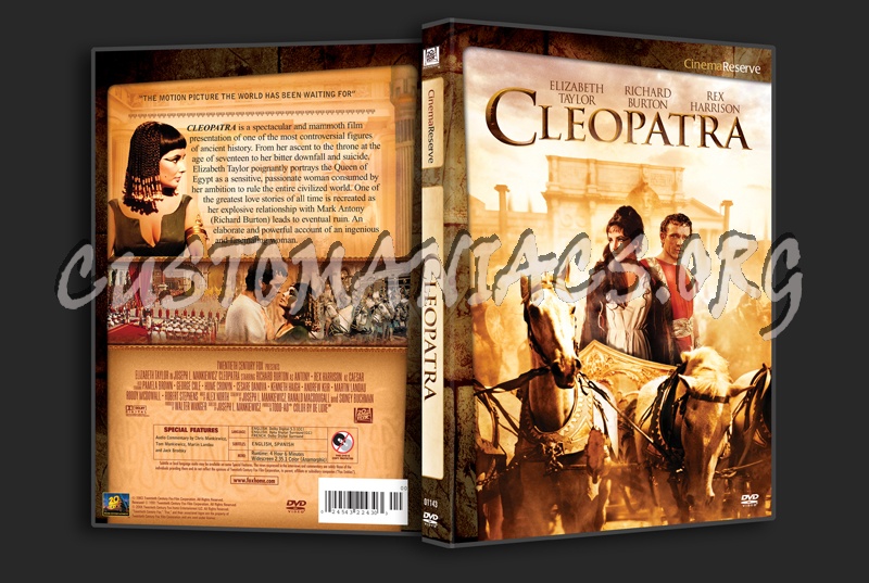 Cleopatra (1963) dvd cover