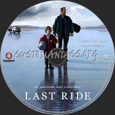 Last Ride dvd label