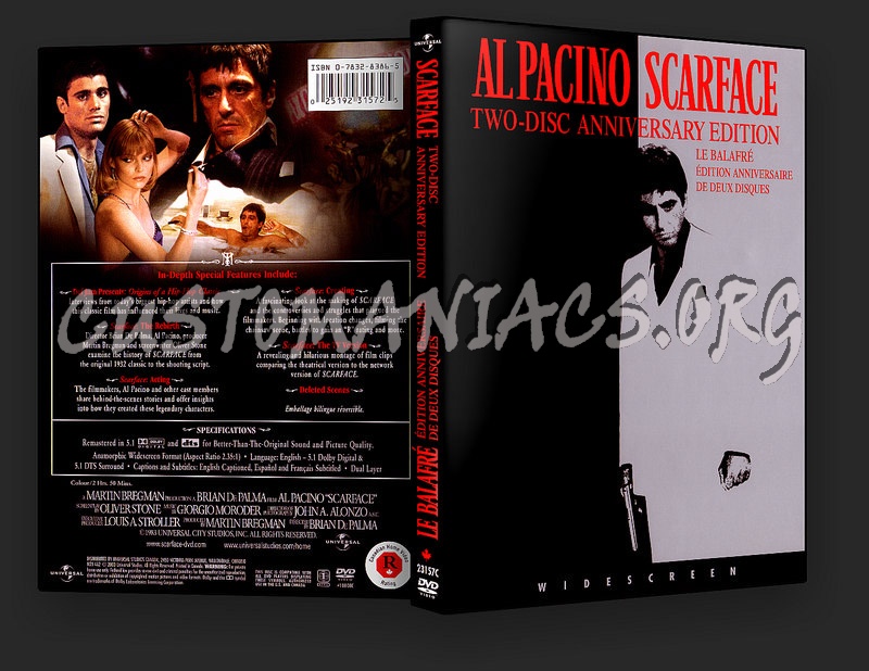 Scarface dvd cover