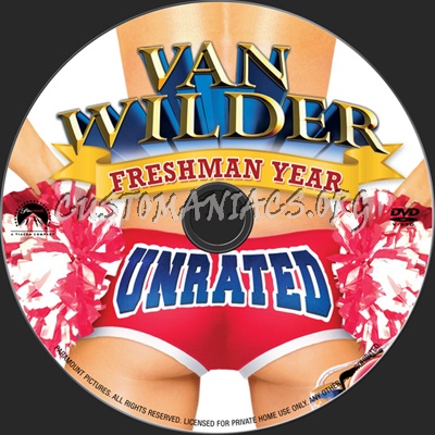 Van Wilder Freshman Year dvd label