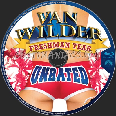 Van Wilder Freshman Year blu-ray label