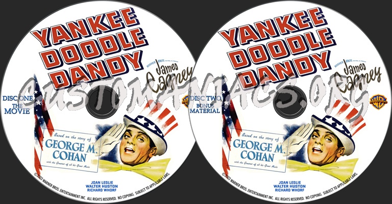 Yankee Doodle Dandy dvd label