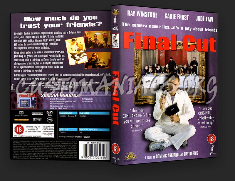 Final Cut dvd cover