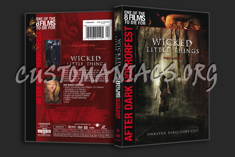 Wicked Little Things dvd cover