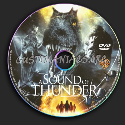 A Sound of Thunder dvd label