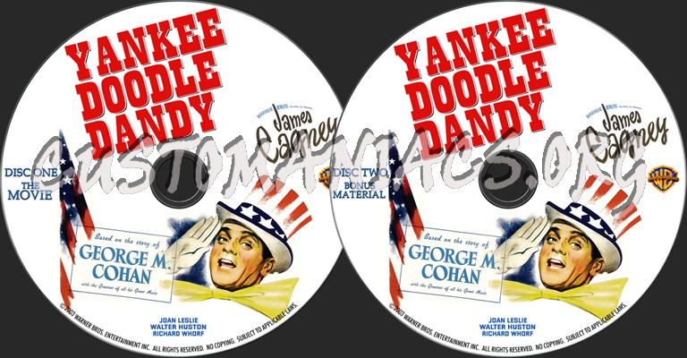 Yankee Doodle Dandy dvd label