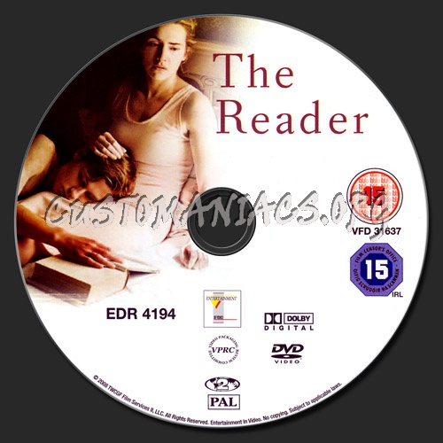 The Reader dvd label