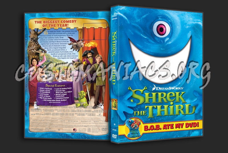 Shrek the Third dvd cover