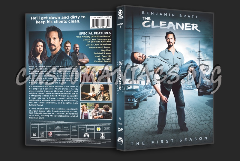 The Cleaner Season 1 dvd cover