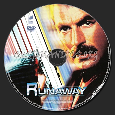 Runaway dvd label