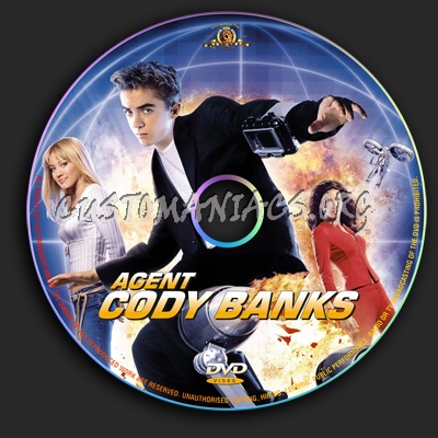 Agent Cody Banks dvd label