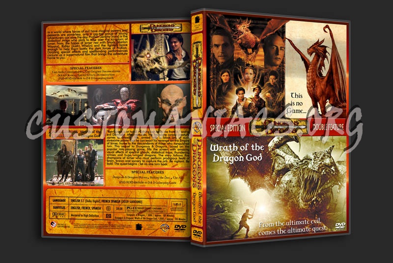 Dungeons & Dragons Double Feature dvd cover