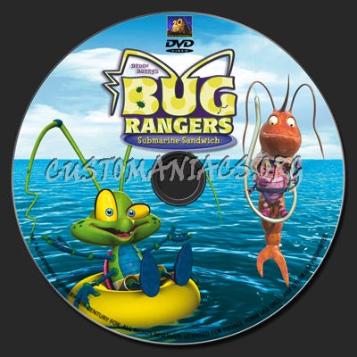 Bug Rangers Submarine Sandwich dvd label