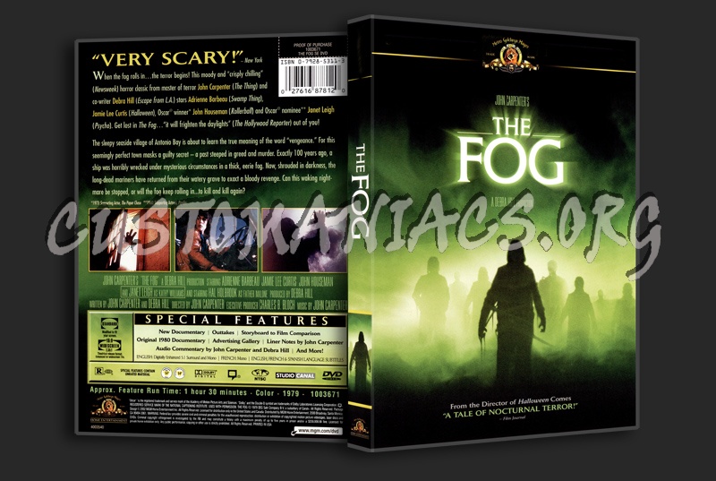 The Fog 1980 dvd cover