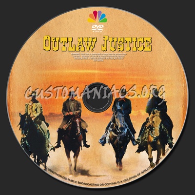 Outlaw Justice.. dvd label