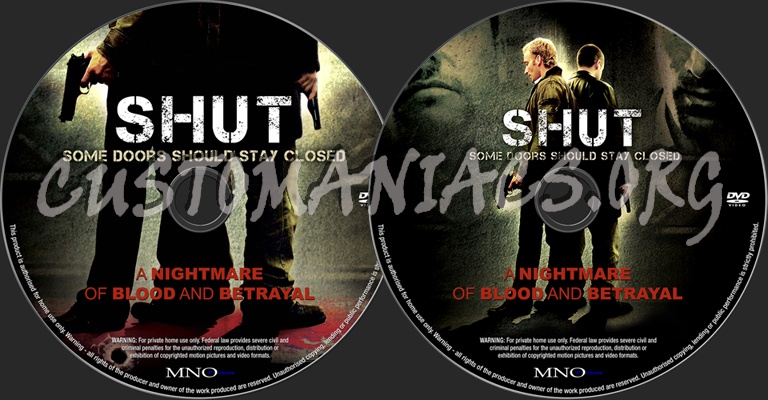 Shut dvd label