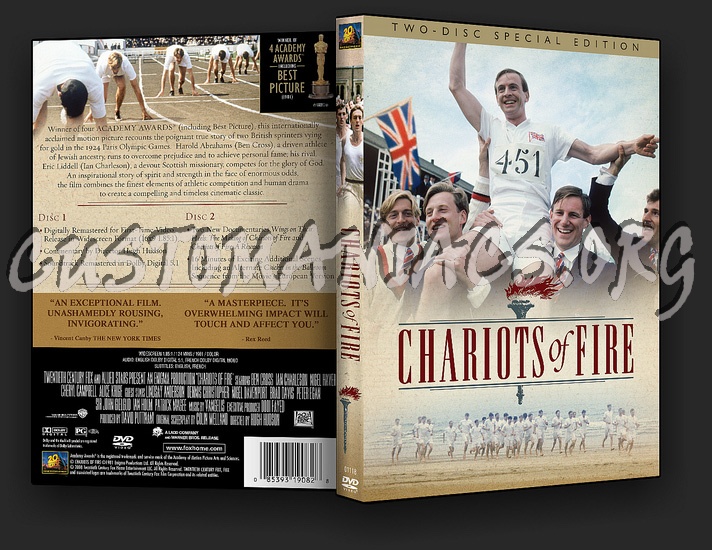 Chariots of Fire dvd cover