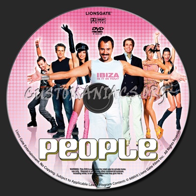 People dvd label