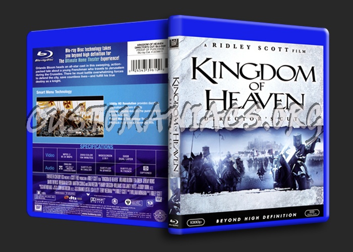 Kingdom of Heaven blu-ray cover