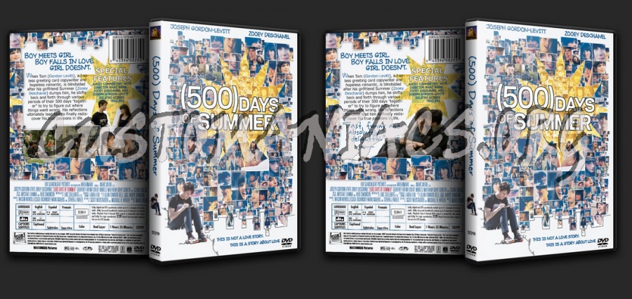 (500) Days Of Summer dvd cover