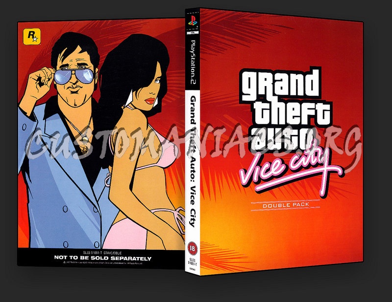 Grand Theft Auto Vice City dvd cover