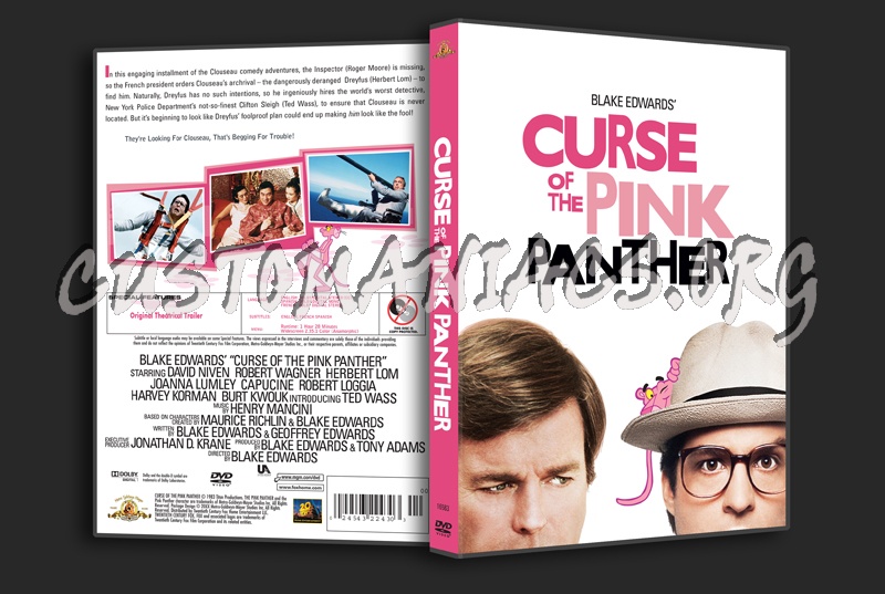Curse Of The Pink Panther dvd cover
