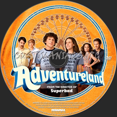 Adventureland dvd label