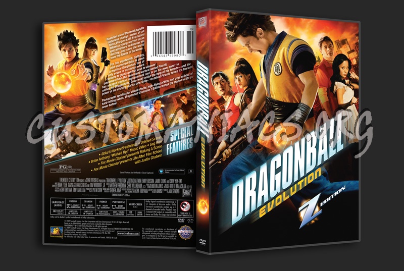 Dragonball Evolution dvd cover