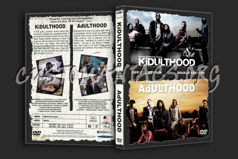 KiDULTHOOD/AdULTHOOD Double Feature dvd cover