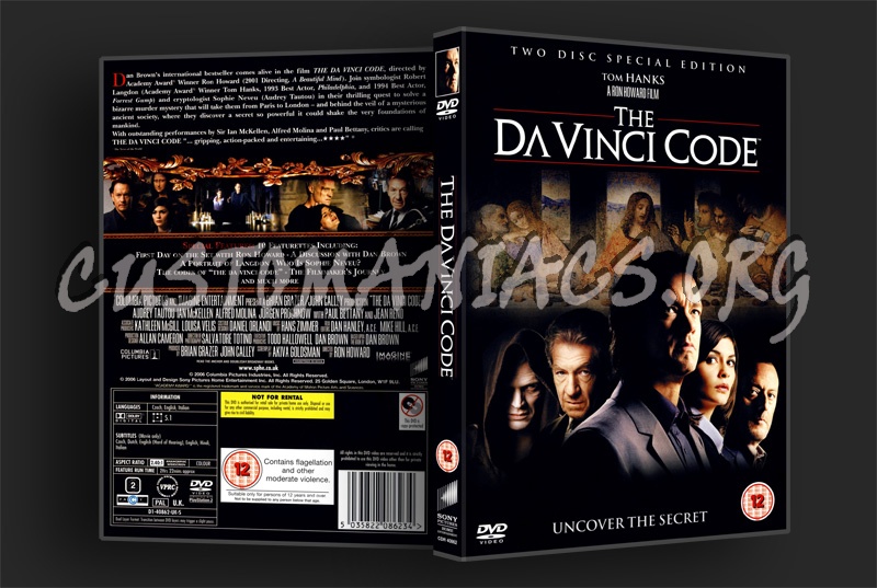 The Da Vinci Code dvd cover