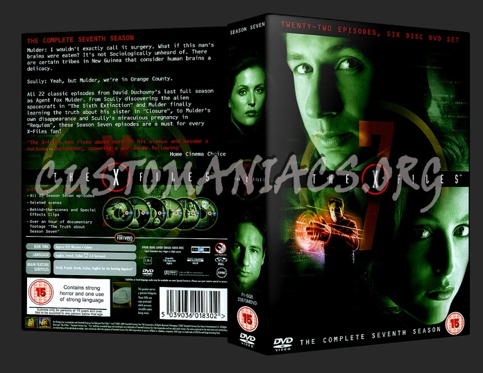 The X-Files dvd cover