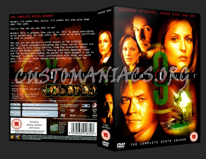 The X-Files dvd cover
