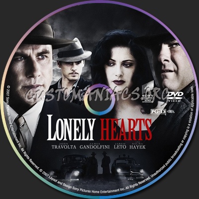 Lonely Hearts dvd label