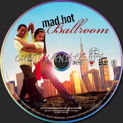 Mad Hot Ballroom dvd label