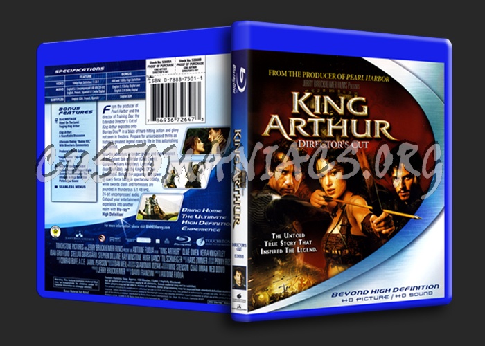 King Arthur blu-ray cover