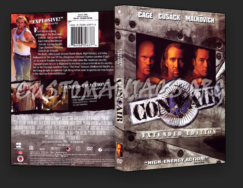 Con Air dvd cover